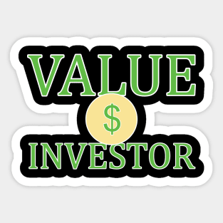 value investor Sticker